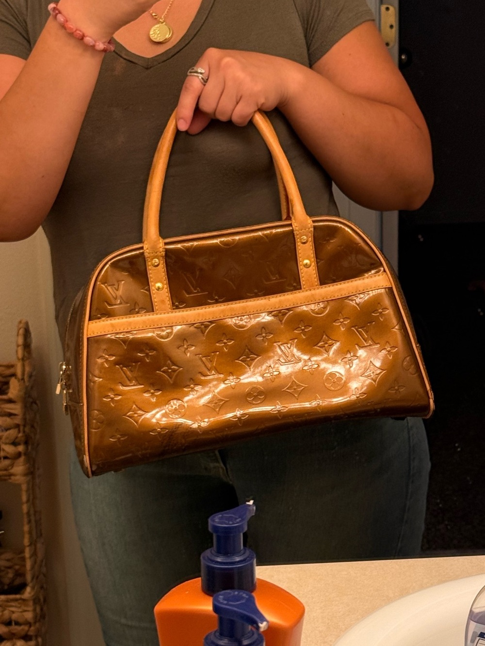 Louis Vuitton Vernis leather handbag - Picture 9 of 9